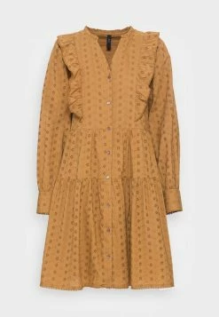 YASSANNA DRESS - Robe Chemise - Dull Gold 8 YASSANNA DRESS - Robe Chemise - Dull Gold -YAS Soldes Boutique b2ea1cfcd9104bcfa101e8ad02759b94