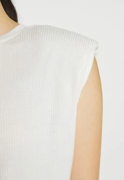 YASELLE PADDED SHOULDER - Débardeur - Eggnog -YAS Soldes Boutique b45d40f883e64537948fecbd4956c0c3