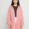 YASALVA LONG CARDIGAN - Gilet - Blush