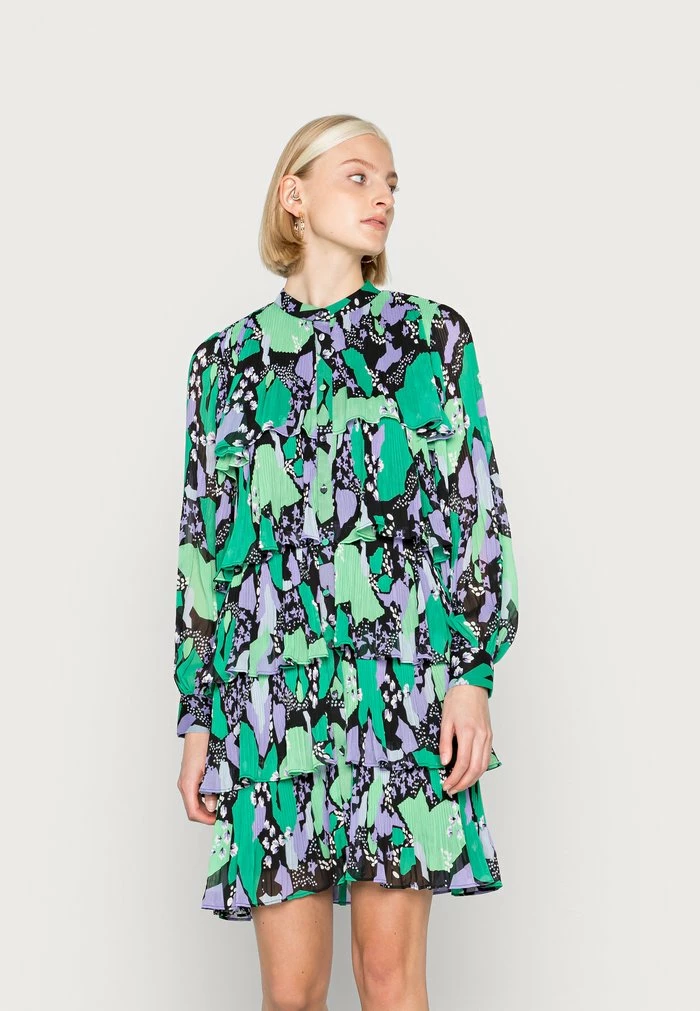 YASBASTI DRESS - Robe De Jour - Green 1 YASBASTI DRESS - Robe De Jour - Green