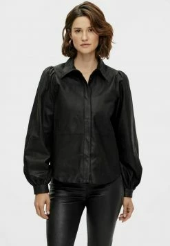 LANGARM YASMILJA - Chemisier - Black