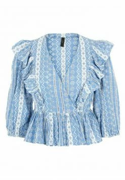 YASTALIA - Blouse - Cashmere Blue 9 YASTALIA - Blouse - Cashmere Blue -YAS Soldes Boutique b611cd7e43b9417f9ef01fc396483a50