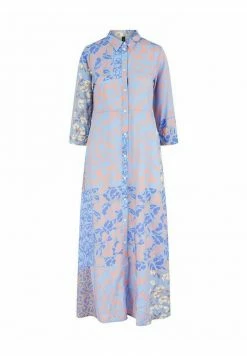 YASPITCHA - Robe Chemise - Blue Iris