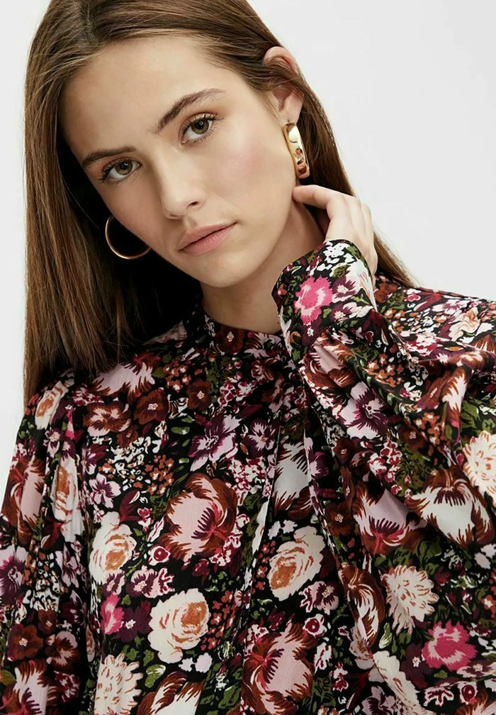 YAS FRILLY - Robe Chemise - Night Sky 4 YAS FRILLY - Robe Chemise - Night Sky – Image 4