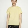 YASTEA O NECK TEE - T-shirt Basique - Pale Banana