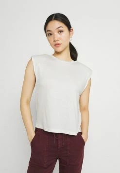 YASELLE PADDED SHOULDER - Débardeur - Eggnog