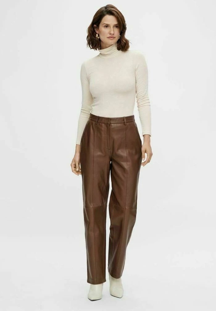 YAS Pantalon Classique - Pinecone 2 YAS Pantalon Classique - Pinecone – Image 2