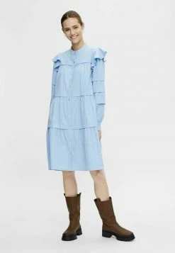 YASVIOLI - Robe Chemise - Vista Blue