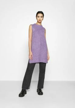 YASZAL LONG WAISTCOAT - Débardeur - Lavender Fog