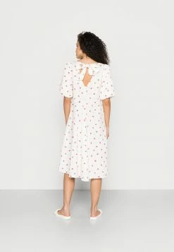 YASSTRAWBA MIDI DRESS - Robe De Jour - Off-white -YAS Soldes Boutique bb99d5a65ed34edb89652c3ab7524464