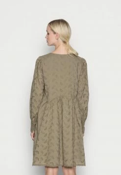 YAS SINNI DRESS - Robe De Jour - Dark Green -YAS Soldes Boutique bbd1a414235440f4b09fb44c5d6fd2a8