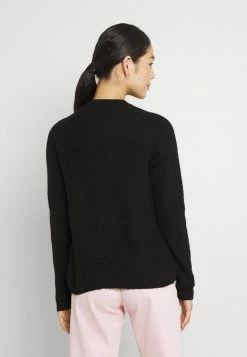 YASALVA O NECK - Pullover - Black -YAS Soldes Boutique bcd9233592ea409588f7db3cc6dad258