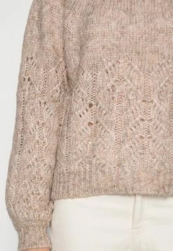 YASJAZLYN ICON - Pullover - Creme Melange 9 YASJAZLYN ICON - Pullover - Creme Melange -YAS Soldes Boutique bd9ef2ce36bf4466bcf91ffef9e46495