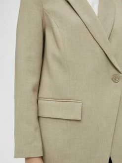 YAS Blazer - Beige -YAS Soldes Boutique be5ccb21c2294b21aa5615374eab2214