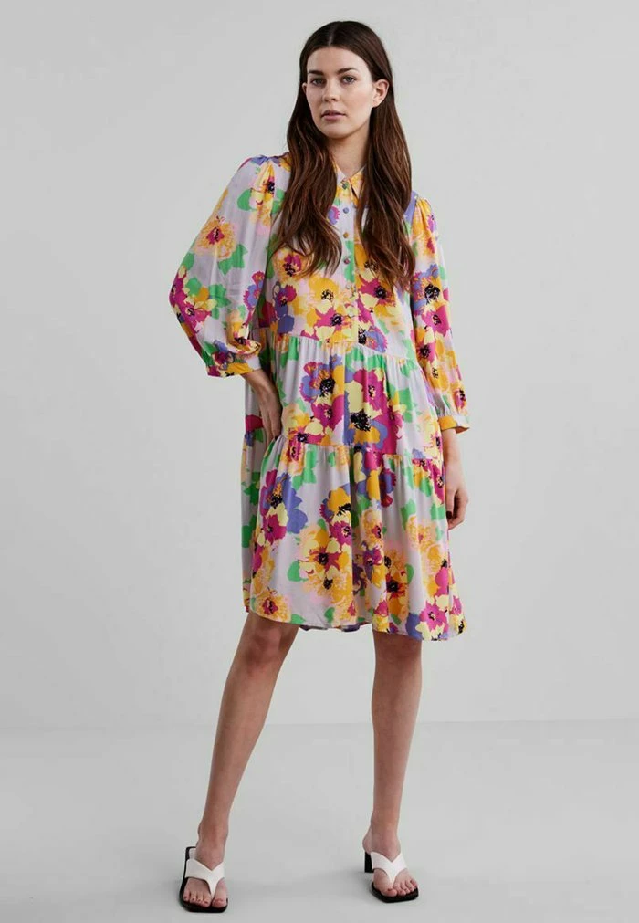 YASBOBO - Robe Chemise - Star White 2 YASBOBO - Robe Chemise - Star White – Image 2