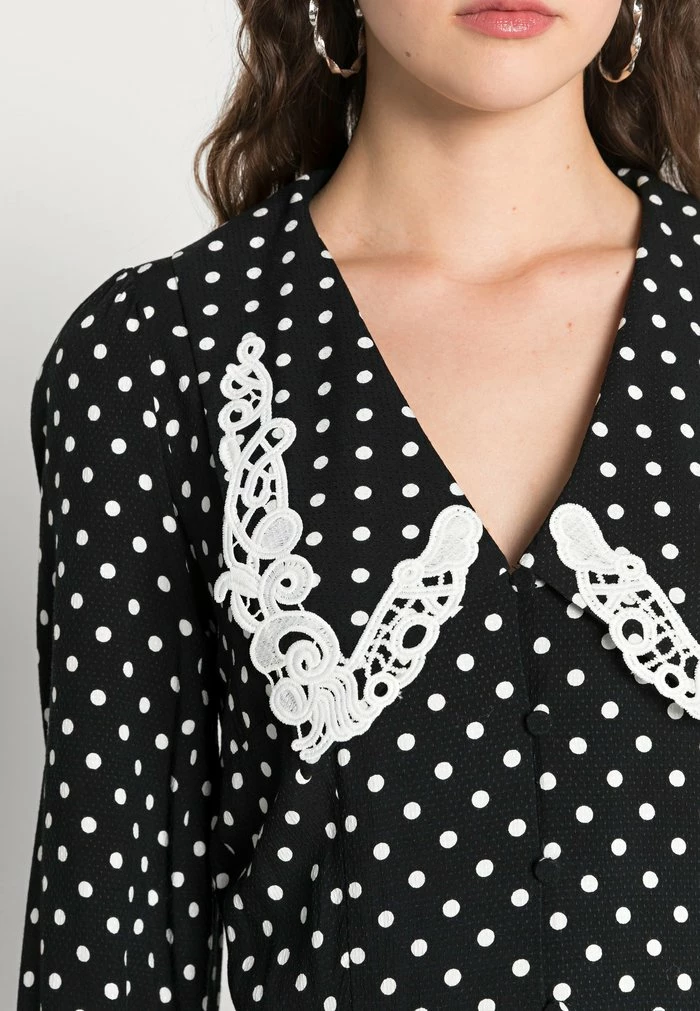 YASDUBLIN LONG DRESS - Robe Chemise - Dublin Aop 5 YASDUBLIN LONG DRESS - Robe Chemise - Dublin Aop – Image 5