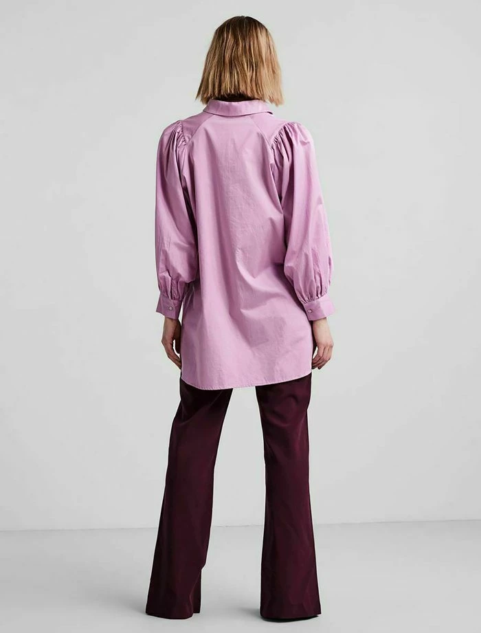 YAS Chemisier - Mauve Mist 2 YAS Chemisier - Mauve Mist – Image 2