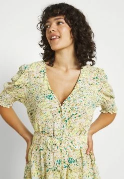 YASSTENCIL MIDI DRESS - Robe De Jour - Eggnog -YAS Soldes Boutique c2cb207df9a844aabd3670efb6aaddac