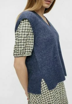 YASAPPLE - Veste Sans Manches - Dusty Blue -YAS Soldes Boutique c3022c835fdf4339866583437876b58f