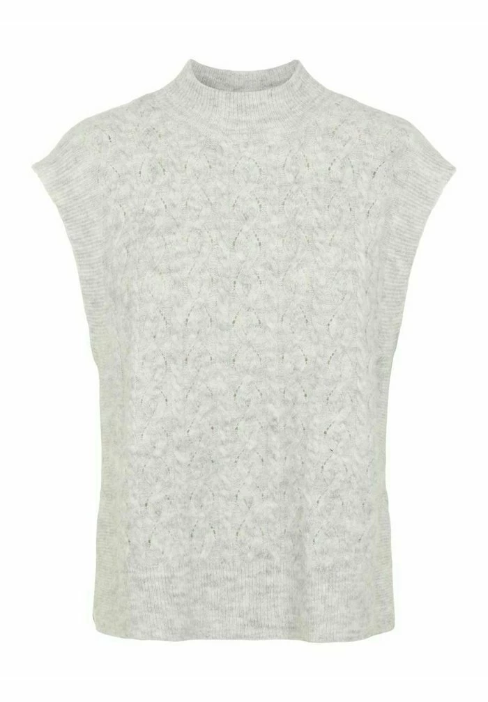 YASNADIA - Pullover - Light Grey Melange 4 YASNADIA - Pullover - Light Grey Melange – Image 4