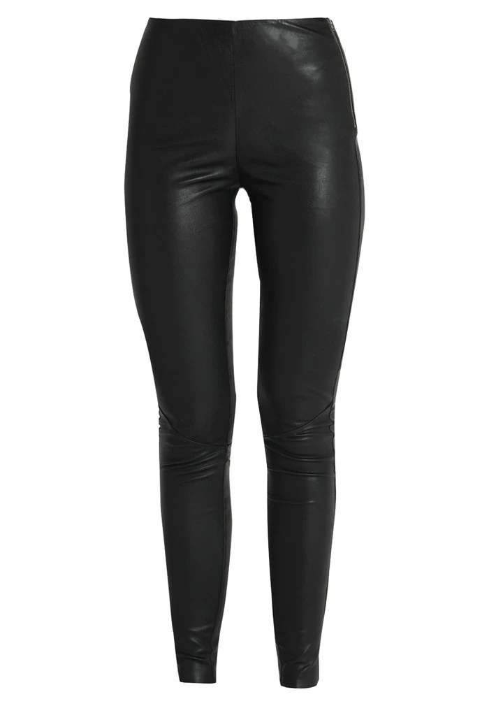 YASZEBA STRETCH - Pantalon En Cuir - Black 4 YASZEBA STRETCH - Pantalon En Cuir - Black – Image 4