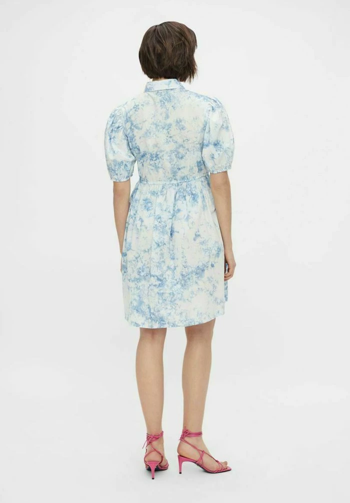 YAS Robe Chemise - Whispy Blue 3 YAS Robe Chemise - Whispy Blue – Image 3