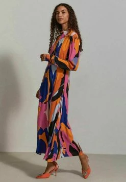 YAS Robe Longue - Mazarine Blue -YAS Soldes Boutique c5337f3cfbc942bdb8c02a19b94796db