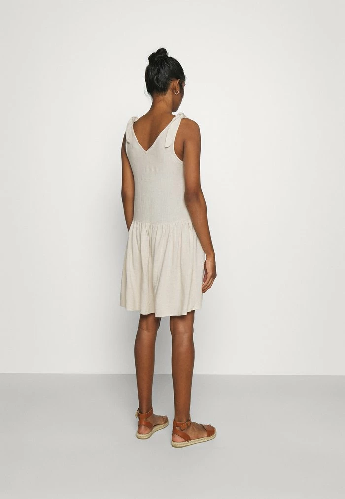 YASVIRO DRESS - Robe De Jour - Eggnog/melange 3 YASVIRO DRESS - Robe De Jour - Eggnog/melange – Image 3