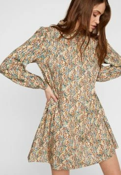 YAS Robe De Jour - Cream -YAS Soldes Boutique c65a13872548435092735cd4735309cc