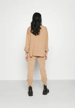 YASRONJA - Pantalon De Survêtement - Tawny Brown Melange -YAS Soldes Boutique c65f0a5161e24ee6b40f591b49b9ade1