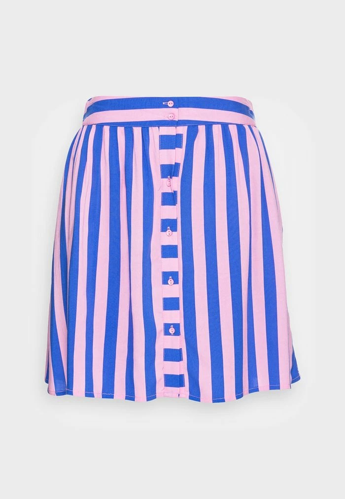 YASSAVANNA SKIRT - Minijupe - Pastel Lavender/amparo Blue 4 YASSAVANNA SKIRT - Minijupe - Pastel Lavender/amparo Blue – Image 4