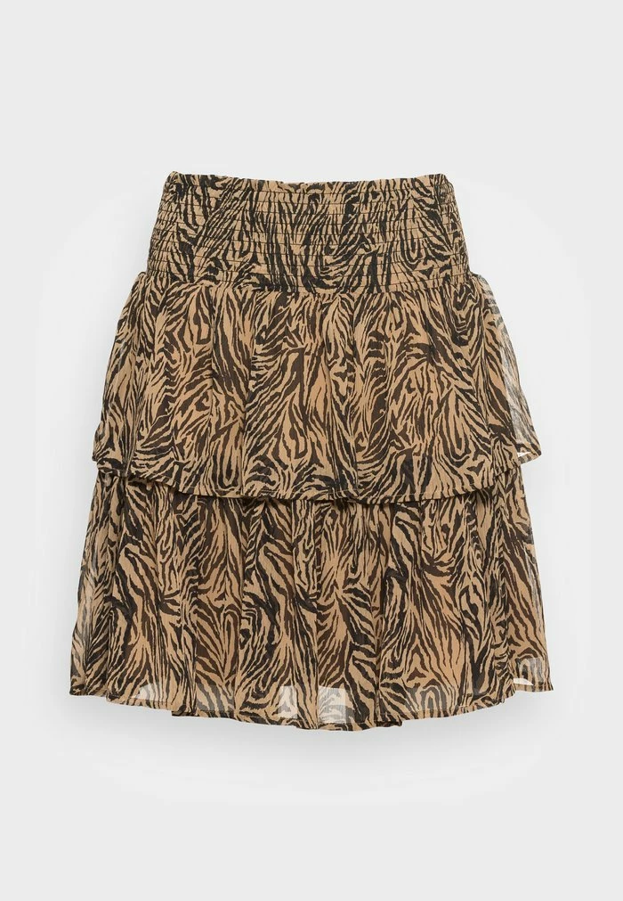 YASNINNO SKIRT - Minijupe - Brown 4 YASNINNO SKIRT - Minijupe - Brown – Image 4