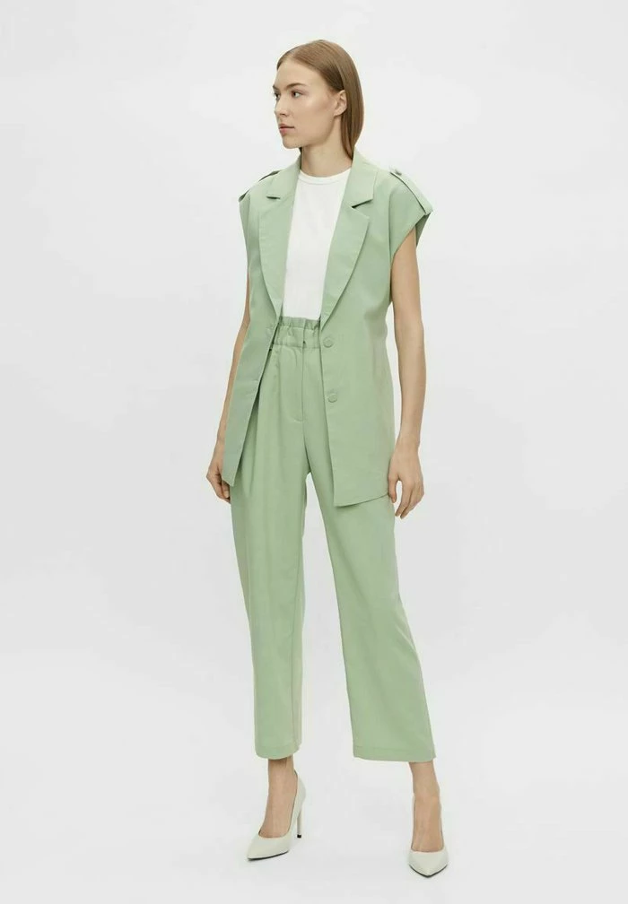 YAS Pantalon Classique - Malachite Green 2 YAS Pantalon Classique - Malachite Green – Image 2