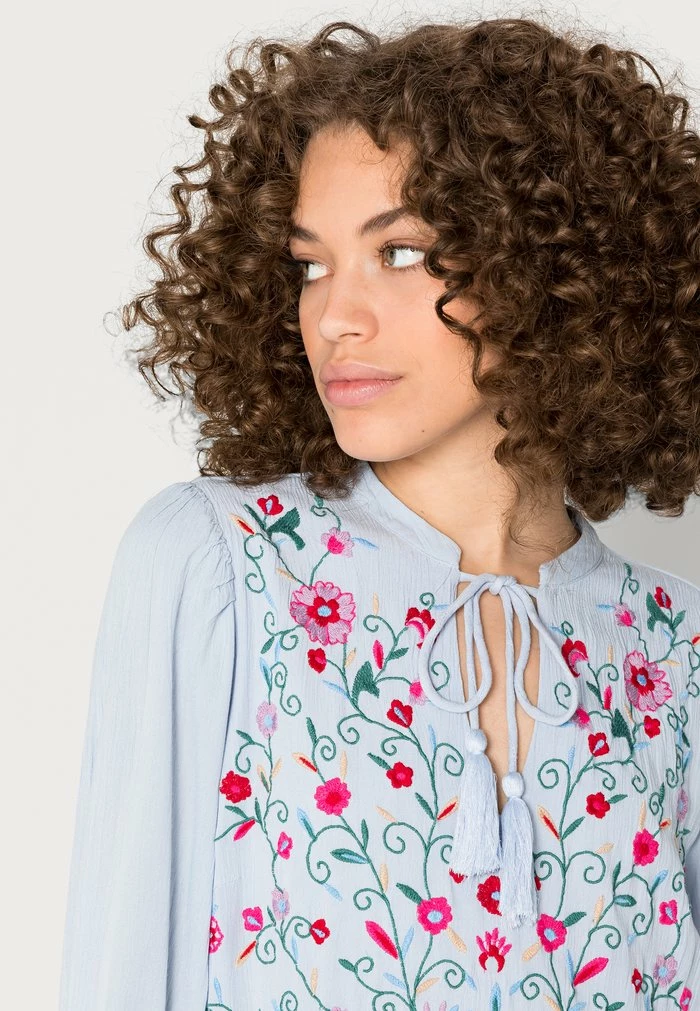 YAS CHELLA TUNIC DRESS - Robe De Jour - Kentucky Blue 5 YAS CHELLA TUNIC DRESS - Robe De Jour - Kentucky Blue – Image 5