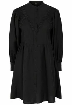YAS RIFLI - Robe Chemise - Black