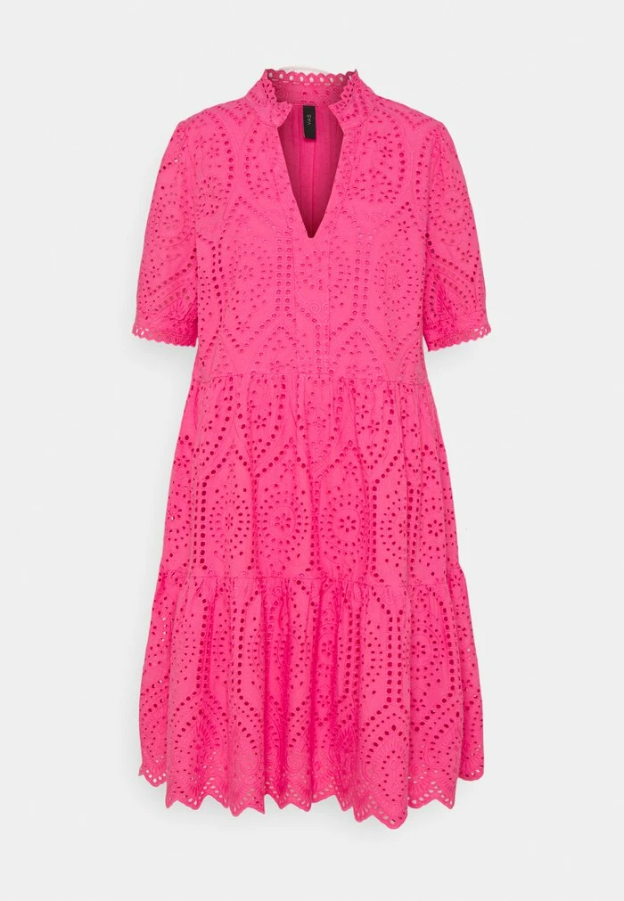YASHOLI DRESS - Robe De Jour - Fandango Pink 1 YASHOLI DRESS - Robe De Jour - Fandango Pink