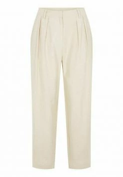 CROPPED HOSE YASPERFA - Pantalon Classique - Tapioca -YAS Soldes Boutique c9b08cc961514ffa92a67e3a8abee988