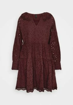 YASBLICCO DRESS - Robe De Jour - Fudge -YAS Soldes Boutique c9b2d99005e641378390adf4189080d5