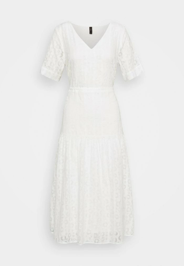 YASLINI MIDI DRESS - Robe De Jour - Eggnog 1 YASLINI MIDI DRESS - Robe De Jour - Eggnog