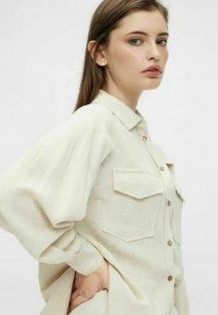 YAS Chemisier - Beige -YAS Soldes Boutique cd2a2da1ff7d4bd3a3f4cc581f0e3fd9