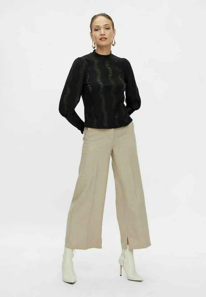 YAS MIT LANGEN ÄRMELN - Blouse - Black 2 YAS MIT LANGEN ÄRMELN - Blouse - Black – Image 2