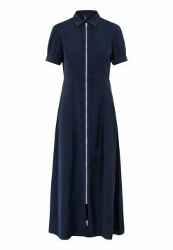 YASBIRA - Robe Chemise - Navy Blazer -YAS Soldes Boutique ce8b7ca167894bb3979eb93702a29419