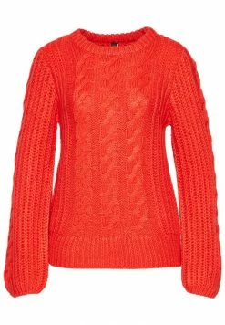 YASJENNA - Pullover - Fiery Red