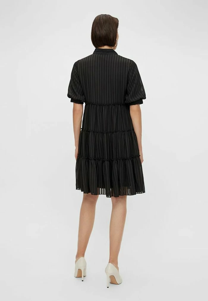 YASBALO - Robe De Jour - Black 3 YASBALO - Robe De Jour - Black – Image 3