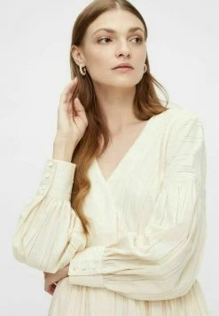 YAS Robe De Jour - Eggnog -YAS Soldes Boutique d03c1914f0e8471cb784cc2b986776da