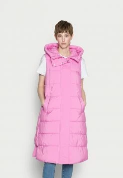 YASLIRA PADDED VEST - Veste Sans Manches - Fuchsia Pink