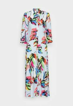 YASSAVANNA LONG SHIRT DRESS - Robe Longue - Cashmere Blue/papatya -YAS Soldes Boutique d376fc4fcdb34e5d8c38c5d42c822fc2