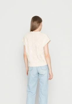 YASTHILDE VEST - Gilet - Eggnog -YAS Soldes Boutique d37abfc7e47d48479baec456b8b62cd0