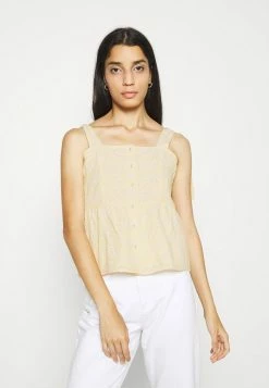 YASGEMMA - Débardeur - Eggnog/pale Marigold