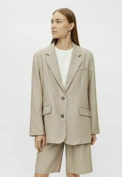 YAS REEMAJ - Manteau Court - Oxford Tan